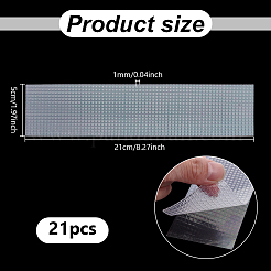 21Pcs Rectangle PEVA Grip Tape Strips&nbsp;AJEW-WH0709-045