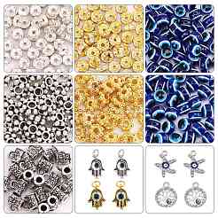 DIY Evil Eye Beads Bracelet Making Kit&nbsp;DIY-NB0006-18