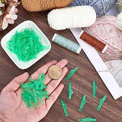 50Pcs Fish Shape Sewing Machine Needle Threaders&nbsp;DIY-CP0011-20C