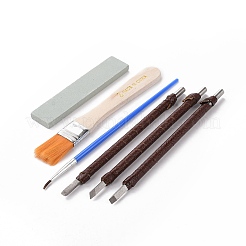 Chinese Seal Stamp Cutting and Stone Seal Carving Hand Tools Set&nbsp;TOOL-WH0029-03