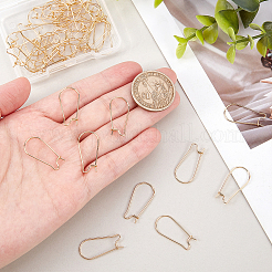 50Pcs 304 Stainless Steel Hoop Earrings Findings&nbsp;STAS-BBC0001-23