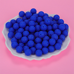 Round Silicone Focal Beads&nbsp;SI-JX0046A-92
