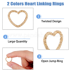 100Pcs 2 Colors Iron Open Jump Rings&nbsp;IFIN-DC0001-05