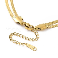Acrylic Pearl Pendant Lariat Necklace&nbsp;NJEW-P271-03G-B