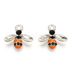 Alloy Enamel Pendants&nbsp;X-PALLOY-T056-49A