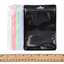60Pcs 5 Colors Plastic Packaging Yin-yang Resealable Bags&nbsp;OPP-FS0001-20
