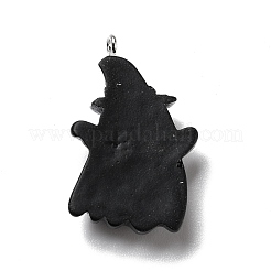 Halloween Opaque Resin Pendants&nbsp;RESI-B011-10