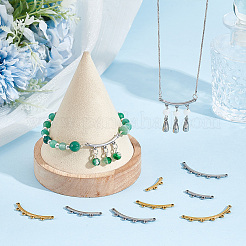 16Pcs 8 Styles Boho Style 304 Stainless Steel Multi-Strand Links&nbsp;STAS-UN0057-78