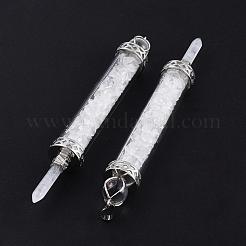 Natural Quartz Crystal Big Pointed Pendants&nbsp;G-F650-C04