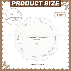 1Pc Acrylic Measuring Tools&nbsp;DIY-BC0014-13