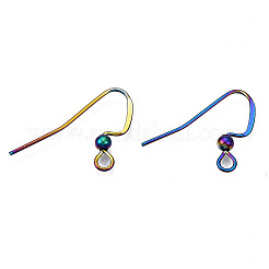 Ion Plating(IP) 304 Stainless Steel French Earring Hooks&nbsp;LS-STAS-S119-013