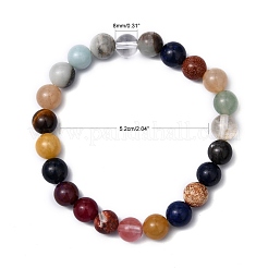 Assorted Stone Beads Bracelets&nbsp;BJEW-Q300