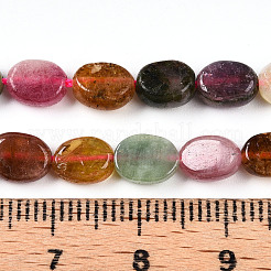 Natural Multicolor Tourmaline Beads Strands&nbsp;G-T140-14