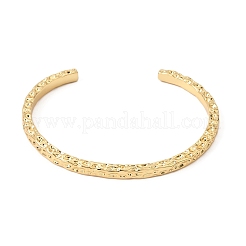 Brass Textured Cuff Bangles for Women&nbsp;KK-CBA0B5A-01G