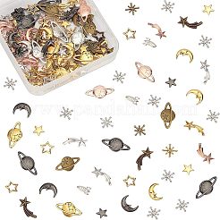 Zinc Alloy Cabochons&nbsp;PALLOY-OC0002-58