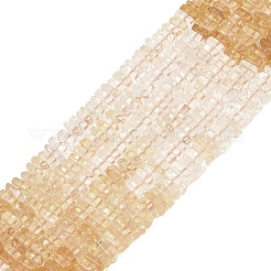 Heated Natural Citrine Beads Strands&nbsp;G-Z152-F01-01