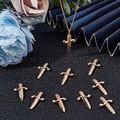 10Pcs Brass Pendants&nbsp;KK-BBC0017-54