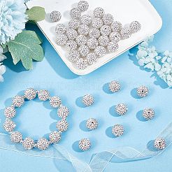 Pave Disco Ball Beads&nbsp;RB-Q195-14mm-001