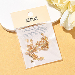 SHEGRACE Brass Bead Cap Bails&nbsp;XGRQ1U928-376G