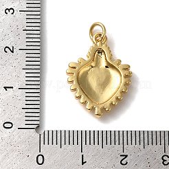 Rack Plating Brass Pendants&nbsp;KK-K345-10G