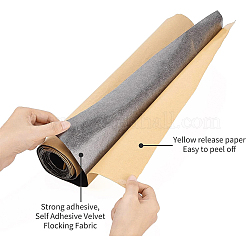 Self Adhesive Velvet Flocking Fabric&nbsp;OCOR-BC0001-58A-07