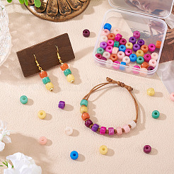 55Pcs 11 Colors Natural White Jade Dyed Beads&nbsp;G-TA0002-74