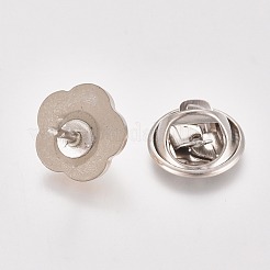 Plastic Safety Brooches&nbsp;JEWB-WH0009-38