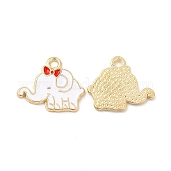 Alloy Enamel Pendants&nbsp;ENAM-M053-03G