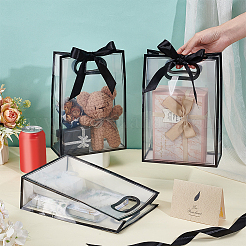 Rectangle PP Plastic Storage Tote Bags&nbsp;ABAG-WH0046-60B