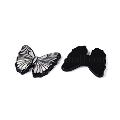 Acrylic & Natural Freshwater Shell Cabochons&nbsp;OACR-N164-07