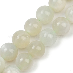 Natural Green Moonstone Beads Strands&nbsp;G-NH0060-A01-02