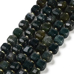 Natural Moss Agate Beads Strands&nbsp;G-NH0010-D01-01