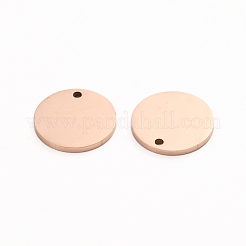 Ion Plating(IP) 304 Stainless Steel Charms&nbsp;STAS-I141-03C-RG