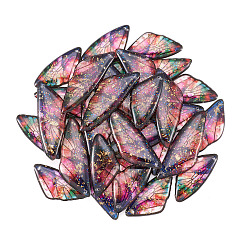 Transparent Resin Wing Pendants Set&nbsp;RESI-TAC0021-01C