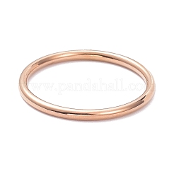 Ion Plating(IP) 304 Stainless Steel Finger Rings&nbsp;RJEW-J071-09-RG