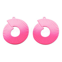 Spray Painted Iron Pendants&nbsp;IFIN-N008-029D