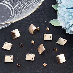 20Pcs Brass Stud Earring Findings&nbsp;KK-BBC0003-36