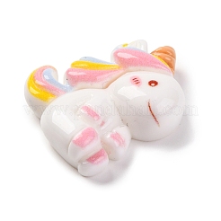 Unicorn Theme Cartoon Resin Decoden Cabochons&nbsp;X1-CRES-Z011-02C