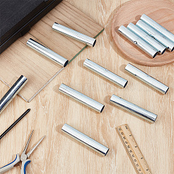 12Pcs Iron Camping Tent Pole Repair Splint Tube&nbsp;IFIN-BC0001-25C