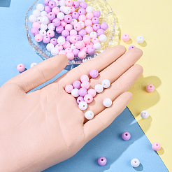 30G 3 Colors Opaque Acrylic Beads&nbsp;MACR-YW0003-44E