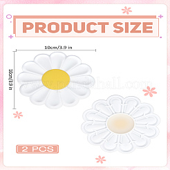 2Pcs PVC Coaster&nbsp;AJEW-LP0006-81D