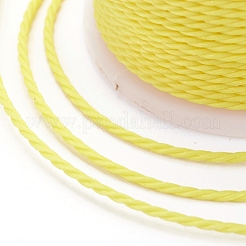 Round Waxed Polyester Cord&nbsp;YC-G006-01-1.0mm-04