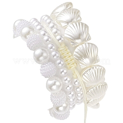 4Pcs 4 Style ABS Plastic Imitation Pearl Beaded Stretch Bracelets Set&nbsp;BJEW-JB10104