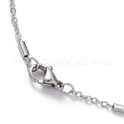 Non-Tarnish 304 Stainless Steel Satellite Chain Necklace for Men Women&nbsp;STAS-B039-13P