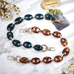 2Pcs 2 Colors Acrylic Cable Chains Bag Handles&nbsp;FIND-PH00001-14