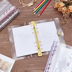 4Pcs 4 Colors PVC Loose-leaf Notebook Cover&nbsp;AJEW-FG0004-88A