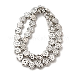 Electroplate Glass Beads Strands&nbsp;EGLA-F166-10P