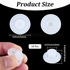 10Pcs Plastic Bottle Stoppers&nbsp;FIND-CP0003-57