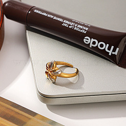 304 Stainless Steel Cuff Open Rings&nbsp;WGA8D5B-01