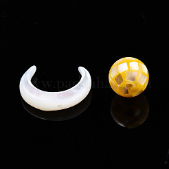 Natural White Shell Beads&nbsp;SSHEL-N032-51-B02